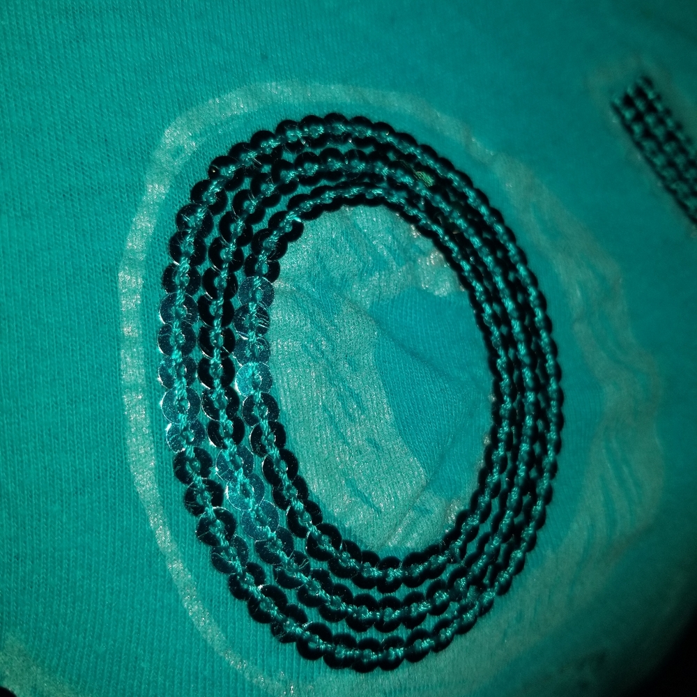 Turquoise tee - Picture 4 of 5